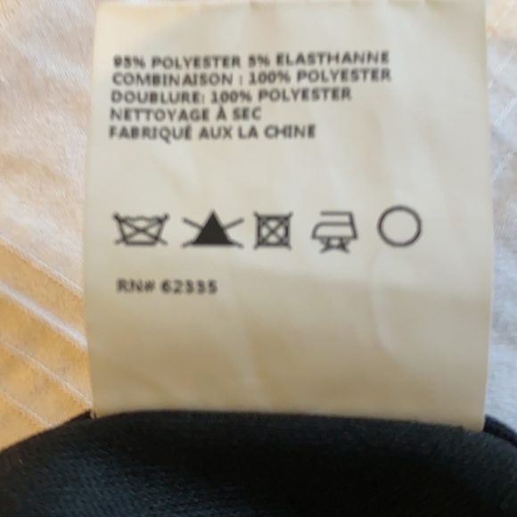 AVERY G ILLUSION BLACK EVENING DRESS - Picture 9 of 9